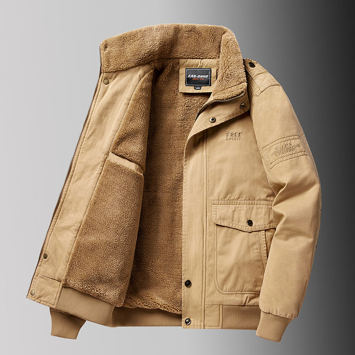 Men's Insulated Transitional Jacket In Elegant Design Lisslune