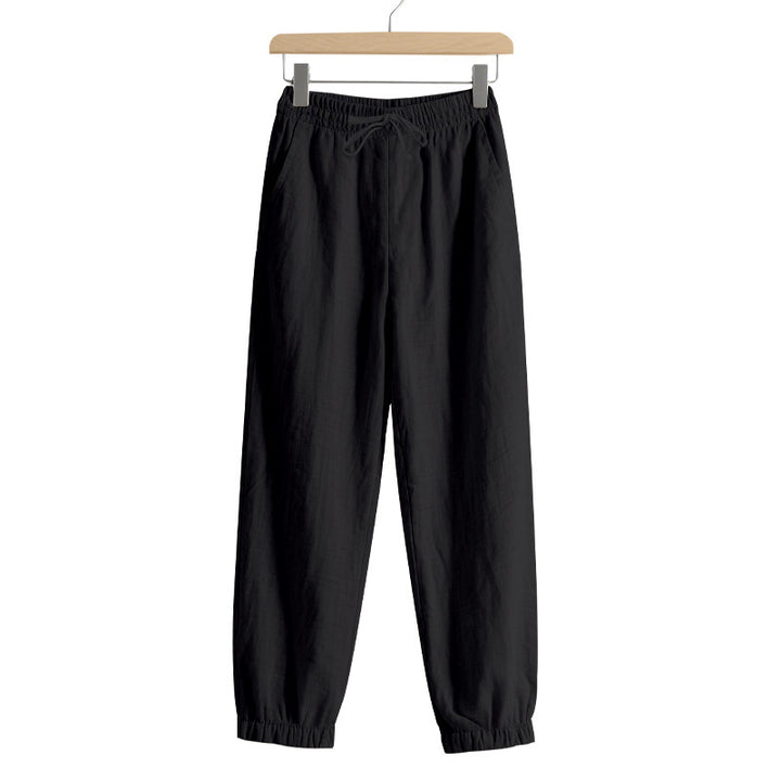 Men's lightweight harem pants made of breathable material with side pockets Lisslune