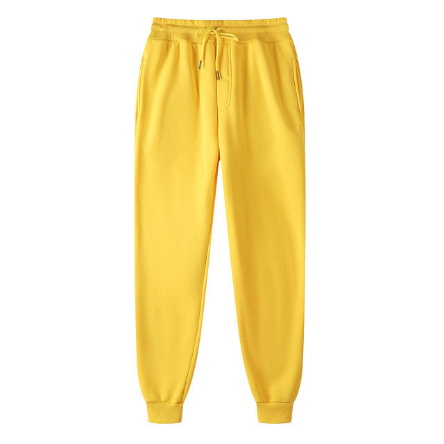 Men's sporty leisure pants with elastic waistband and practical pockets Lisslune