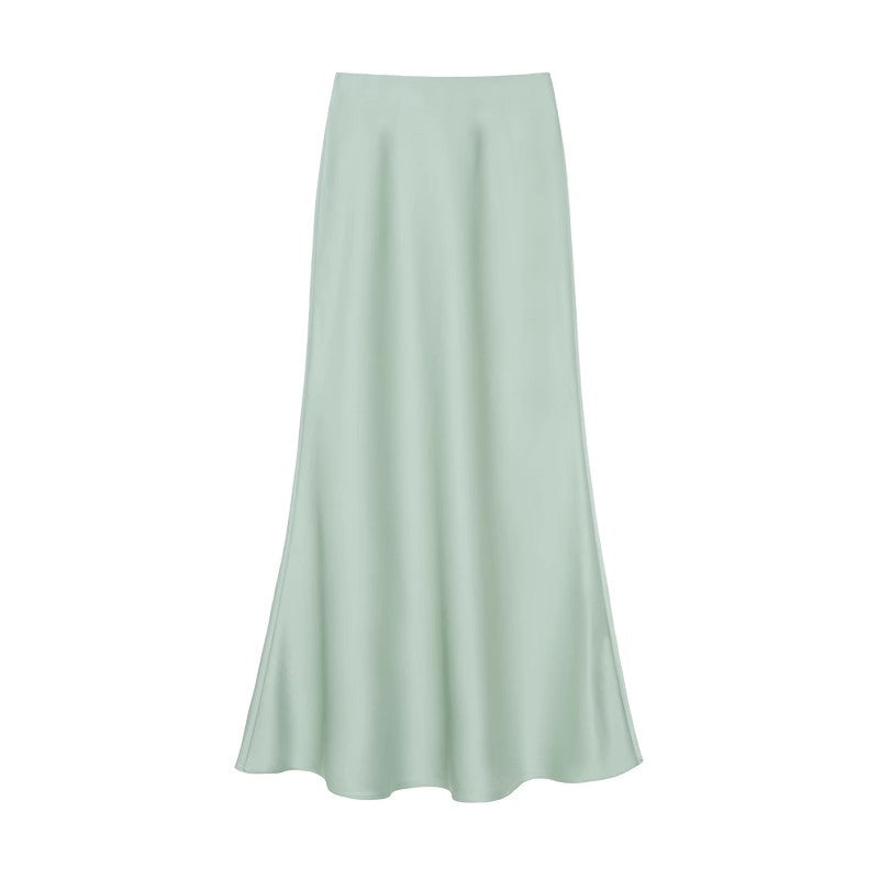 Ladies Elegant Maxi Skirt made of high-quality flowing material with a wide cut Lisslune