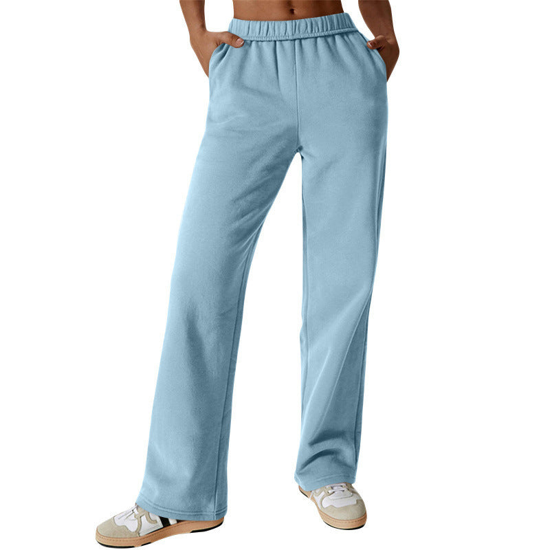 Women's leisure pants with a comfortable fit and side pockets Lisslune