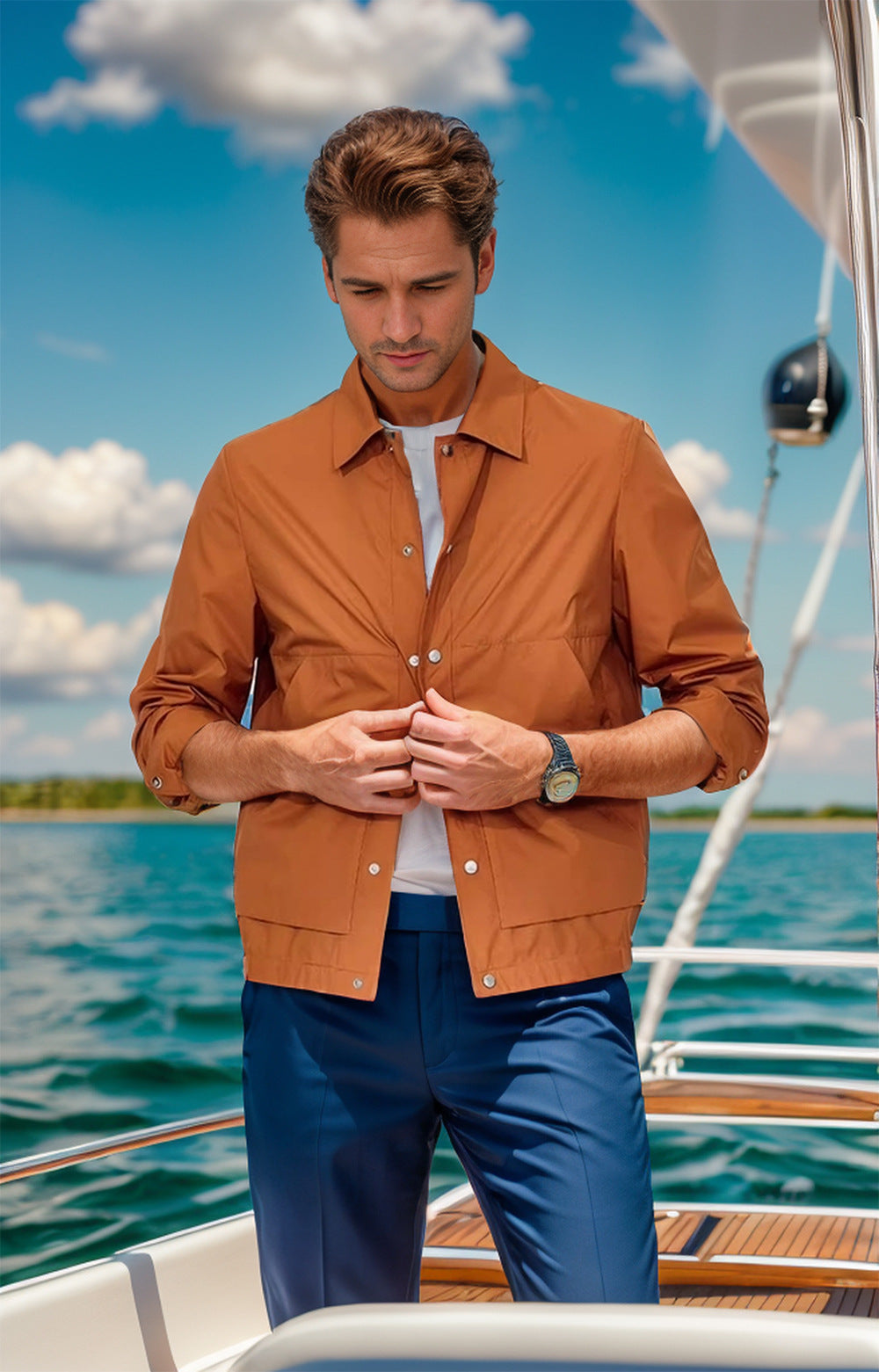 Men's lightweight outdoor jacket Lisslune