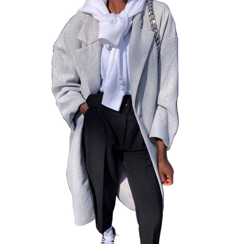 Women's Oversized Coat in Elegant Design Lisslune