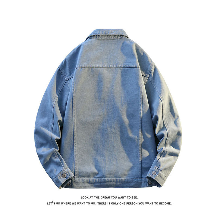 Men's casual jacket with two chest pockets and soft texture Lisslune