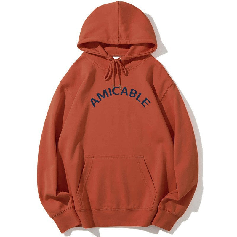 Women's hoodie with large lettering and kangaroo pocket Lisslune