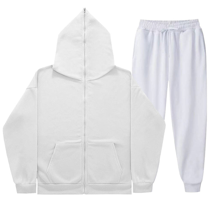 Women's casual set with relaxed zip hoodie and comfortable jogging pants Lisslune