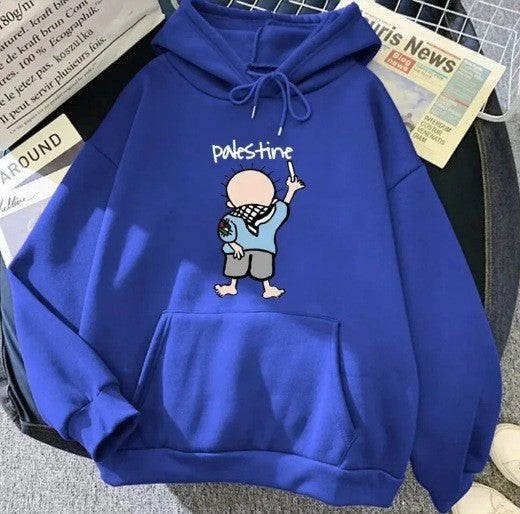 Women’s hoodie with creative illustration design Lisslune