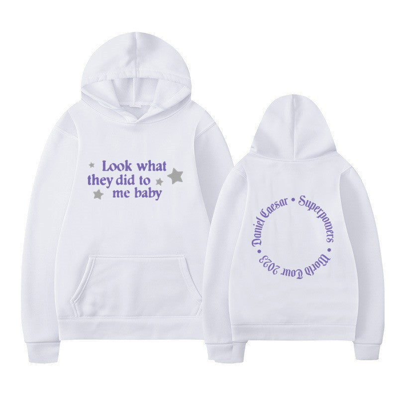 Women's hooded sweatshirt with creative slogan and unique design Lisslune