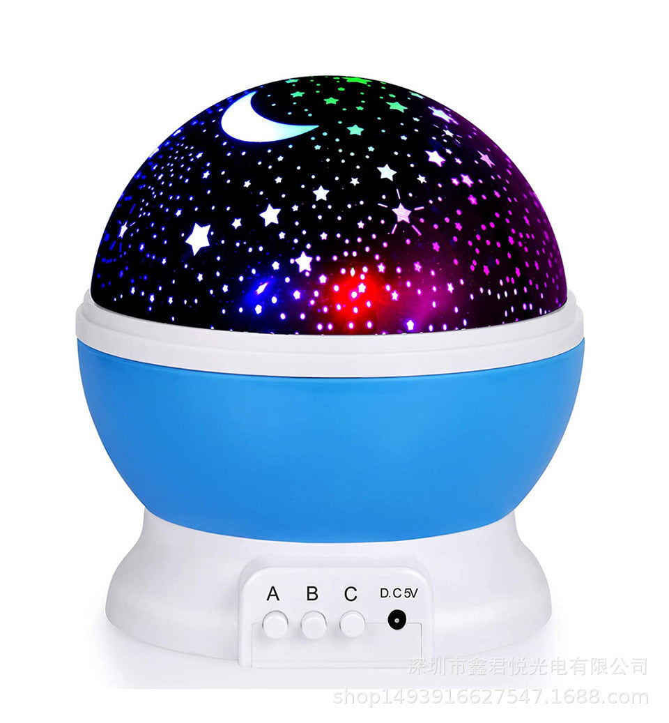 Lisslune | Soothing Night Light Ball with Star Projection
