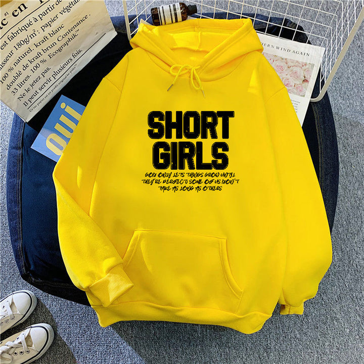 Women's hoodie with eye-catching lettering Lisslune