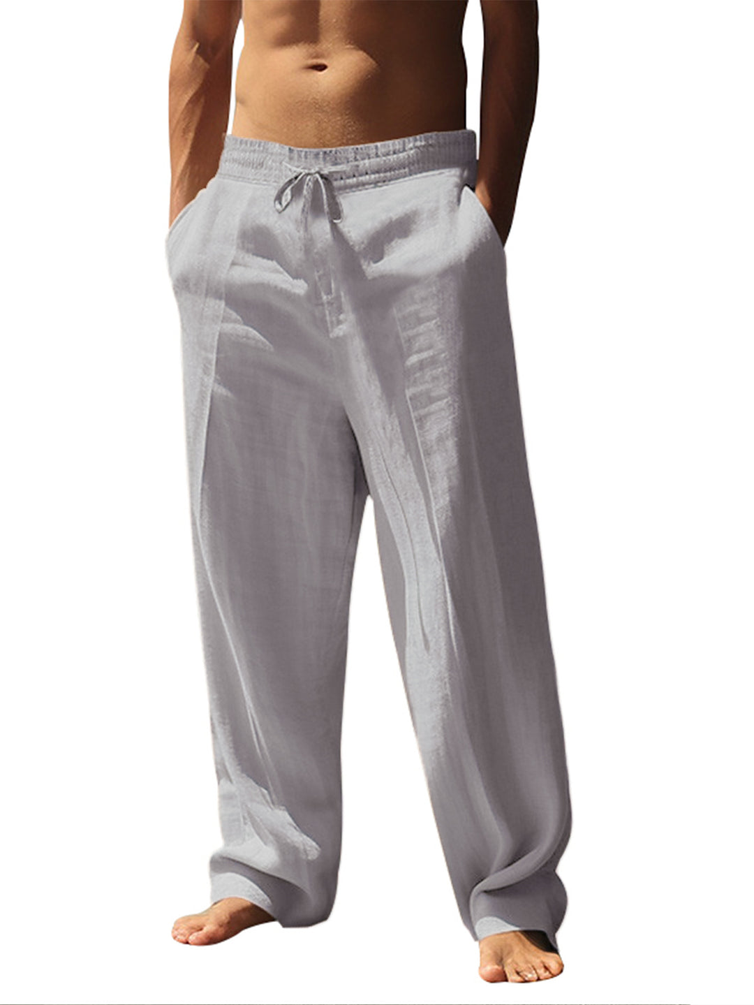 Men's Lightweight and Airy Beach Pants Lisslune