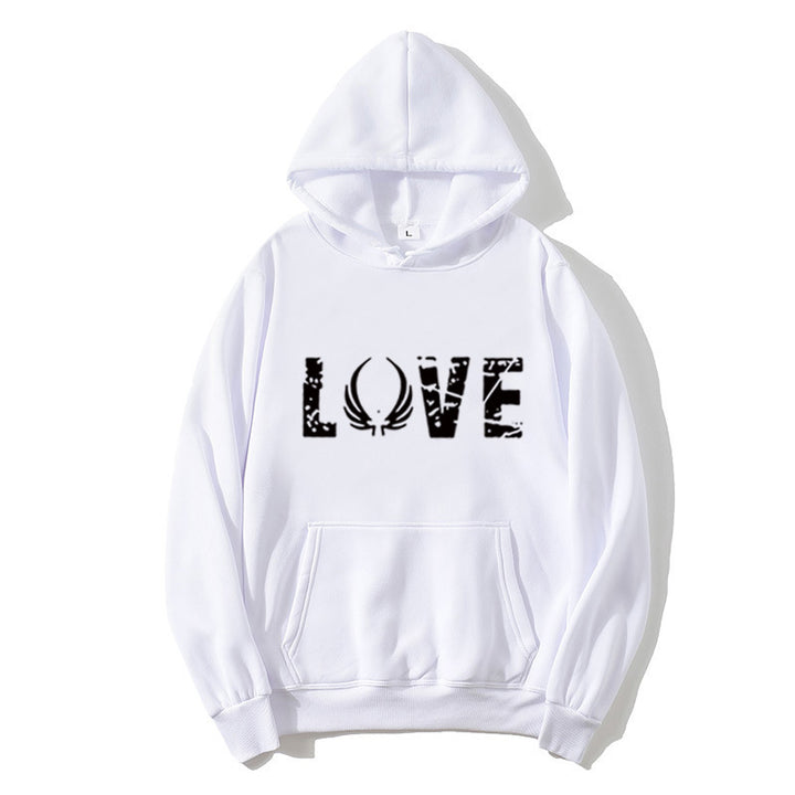 Women's hoodie with inspirational Love design Lisslune