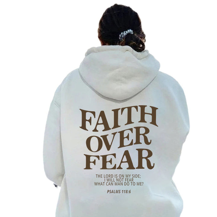 Women's hoodie with inspiring lettering and high-quality craftsmanship Lisslune