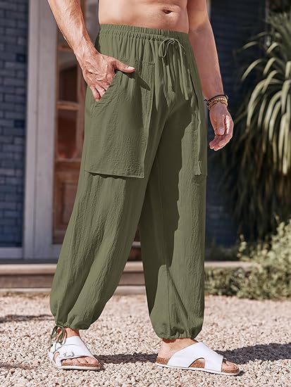 Men's airy leisure pants Lisslune