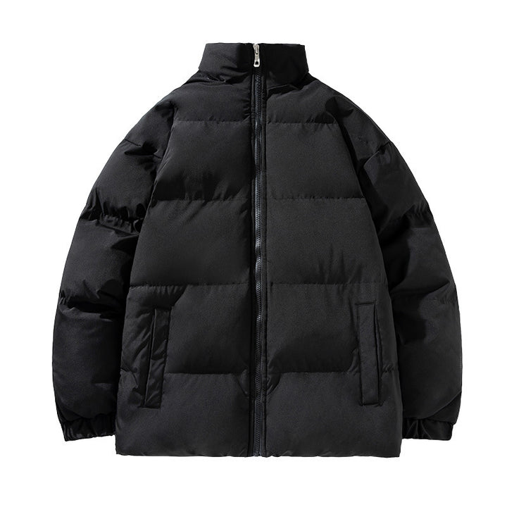 Men's quilted jacket with high collar and elastic cuffs Lisslune