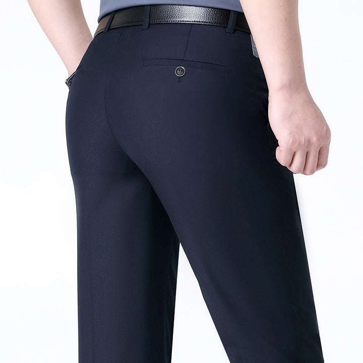 Men's elegant suit trousers made from high-quality wool blend Lisslune