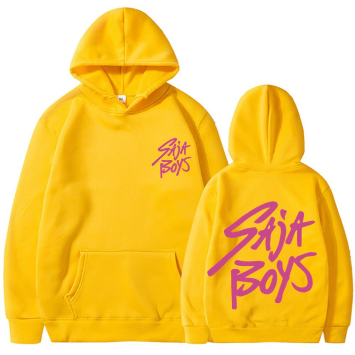 Women's hoodie with distinctive lettering and kangaroo pocket Lisslune