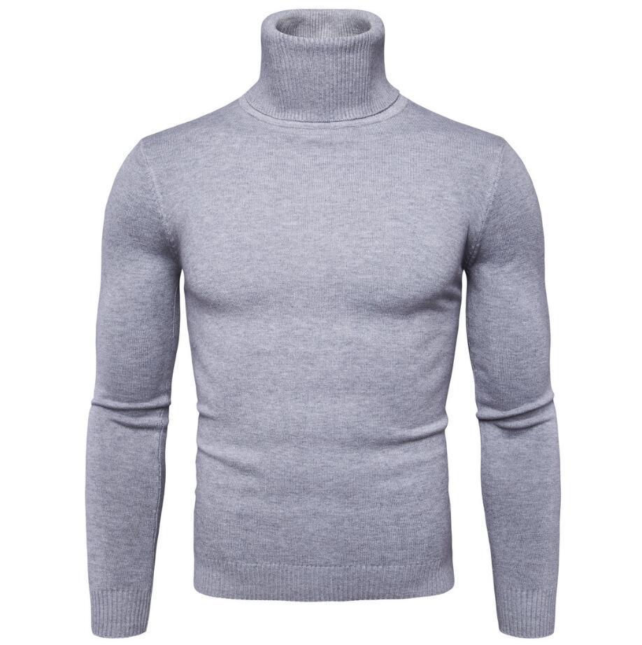 Men's turtleneck sweater made of fine knitwear Lisslune