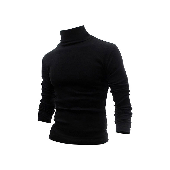 Men's turtleneck sweater made of fine cotton Lisslune