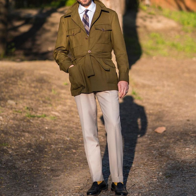 Men's utility jacket with modern design Lisslune