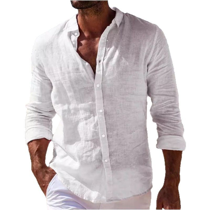 Men's Linen Shirt Lisslune