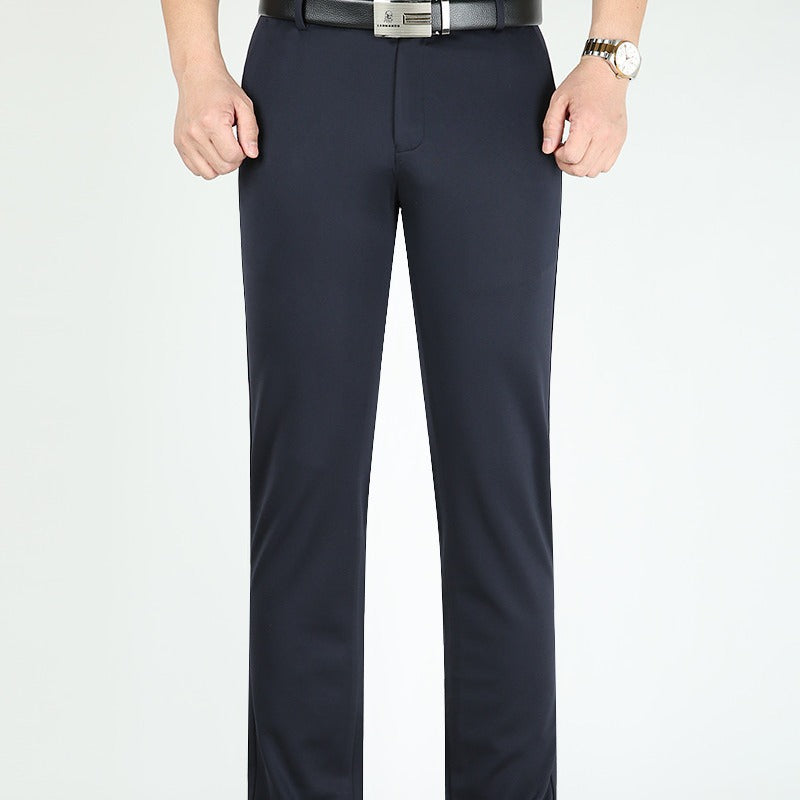 Men's elegant suit trousers with classic cut Lisslune