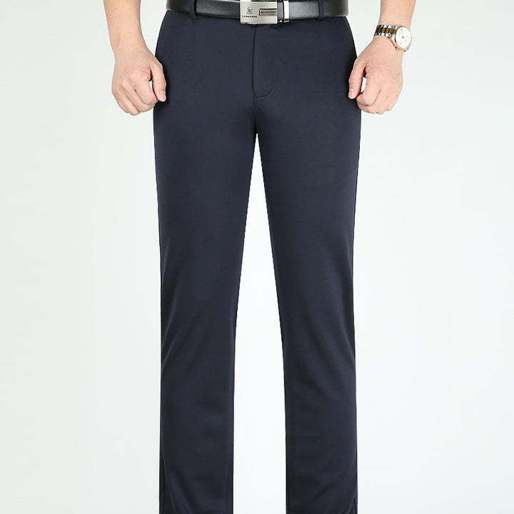 Men's elegant suit trousers with classic cut Lisslune