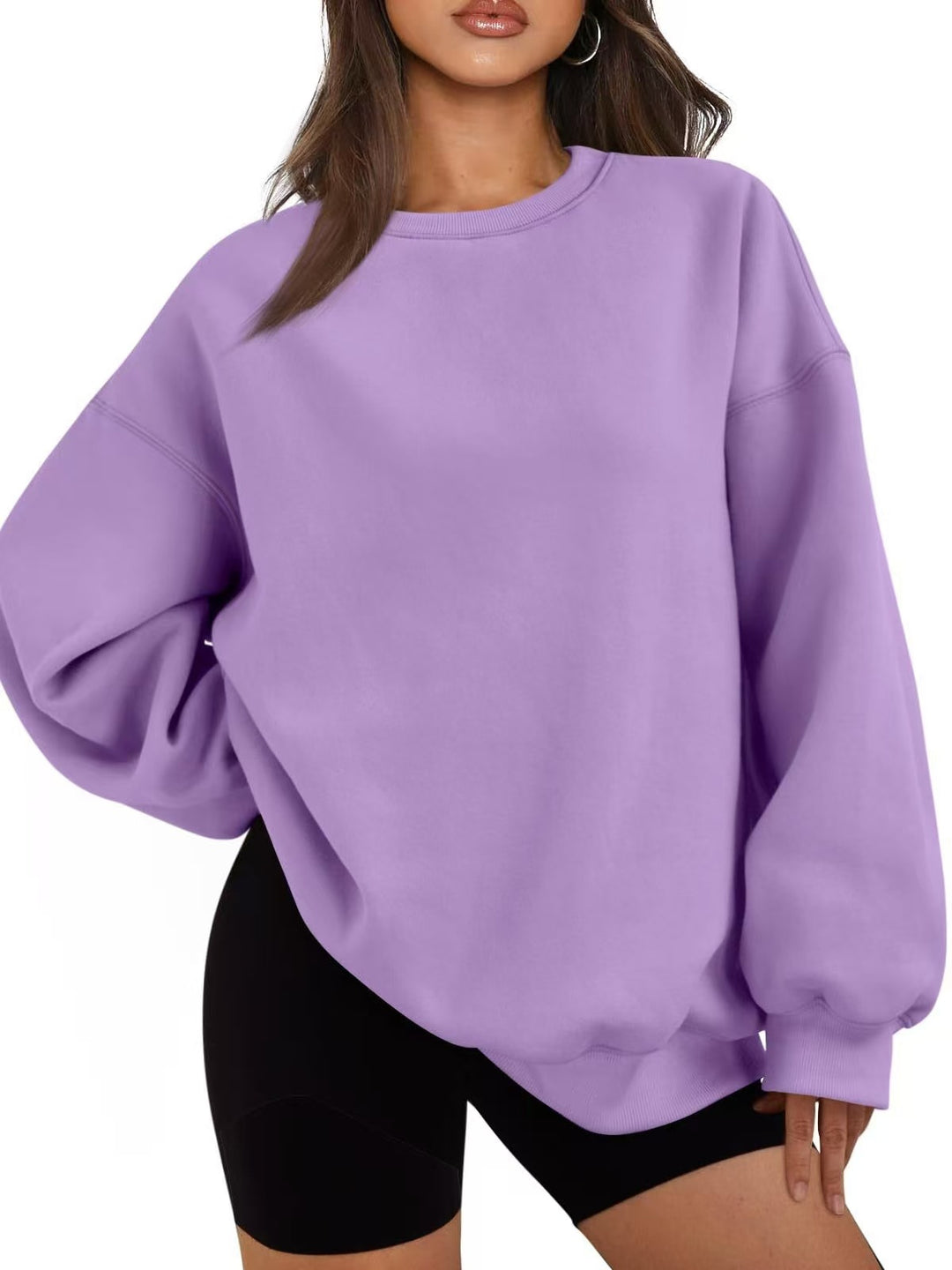 Women Casual Oversized Sweater with Loose Cut Lisslune