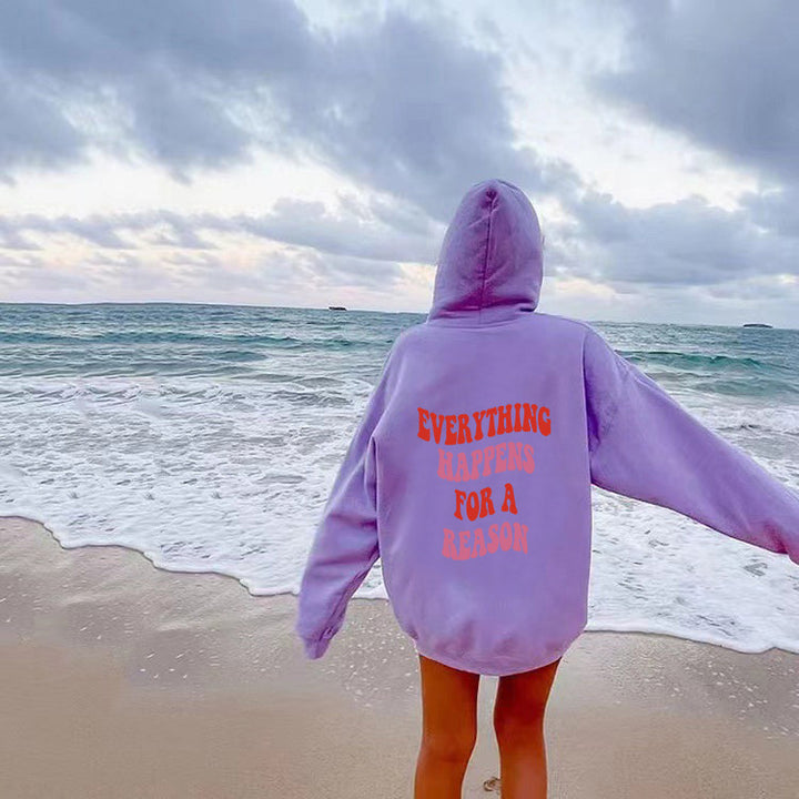 Women’s hoodie with a unique motivational slogan and a comfortable fit Lisslune