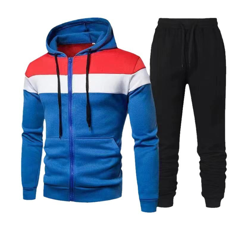 Men's tracksuit with functional hooded top and comfortable jogging pants Lisslune