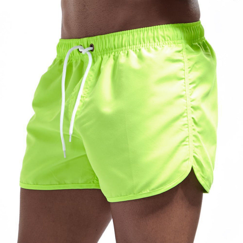 Men's swim shorts made of quick-drying material with an elastic waistband Lisslune