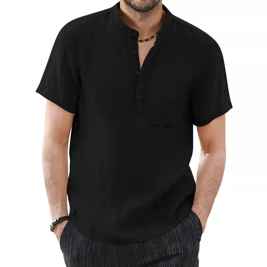 Men's Short Sleeve Shirt Lisslune