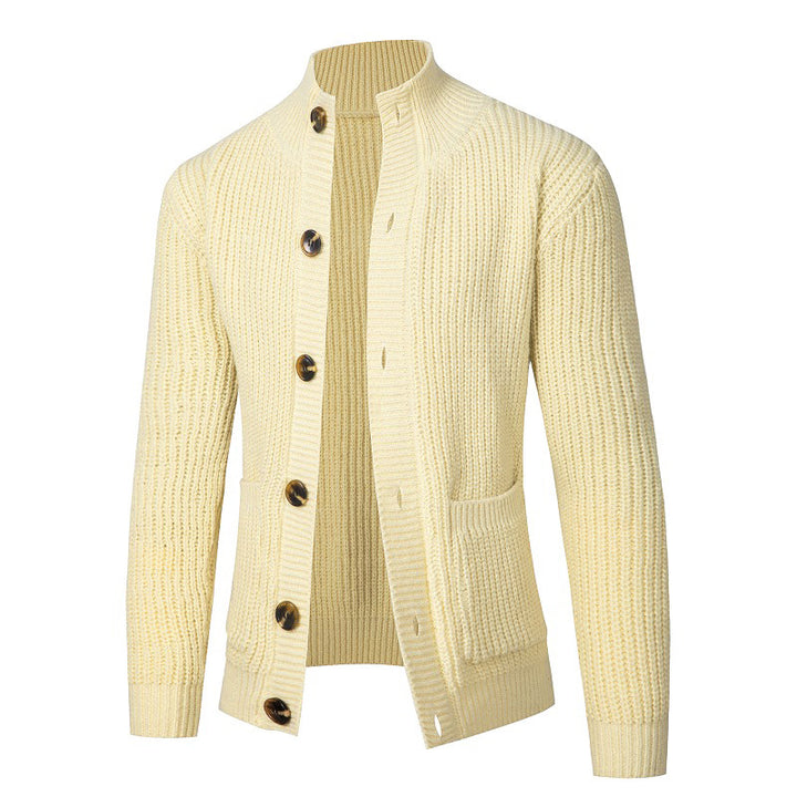 Men's comfortable cardigan with button closure Lisslune