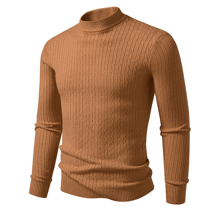 Men's turtleneck sweater made of high-quality knit Lisslune