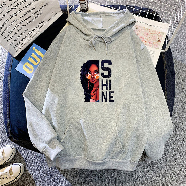 Women’s hoodie with creative feminine design Lisslune