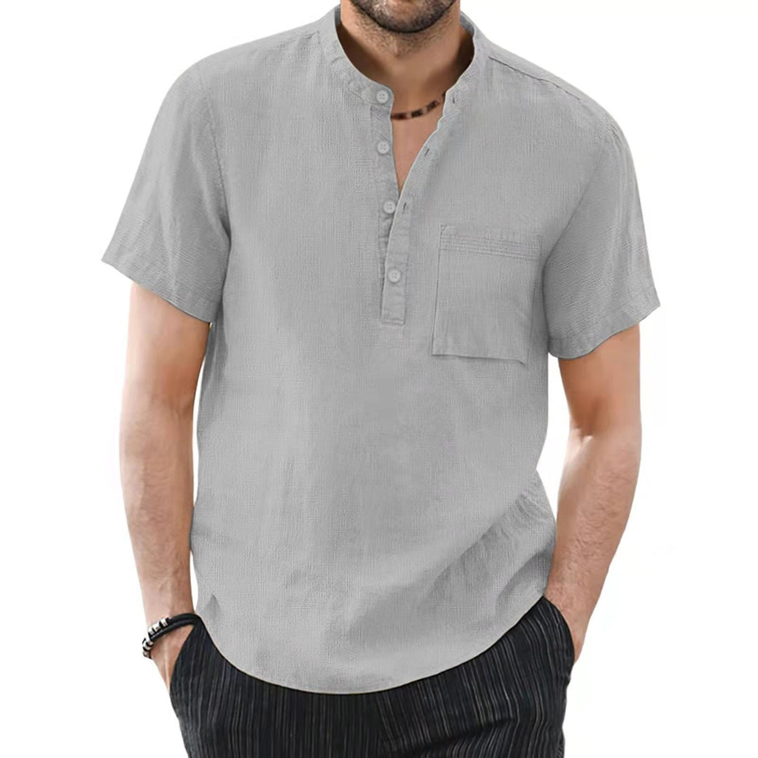 Men's Short Sleeve Shirt Lisslune
