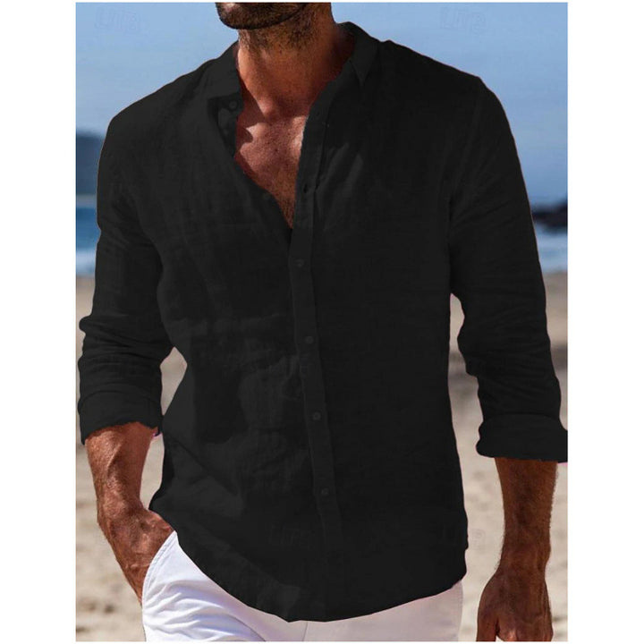 Men's Linen Shirt Lisslune