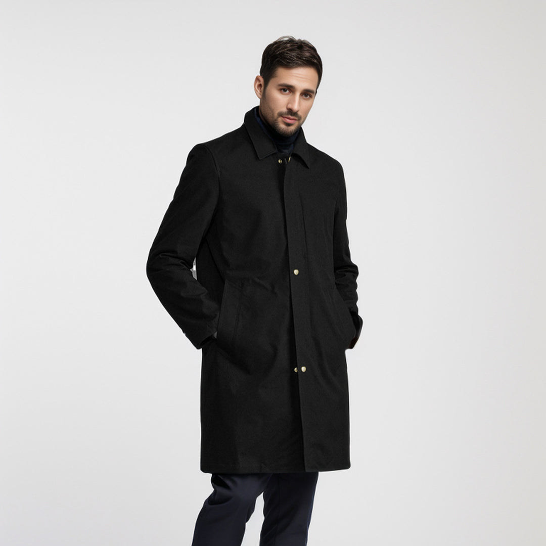 Men's fashionable transitional coat with practical pockets and water-repellent fabric Lisslune