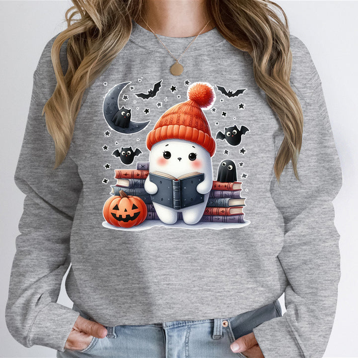 Women's sweatshirt with playful Halloween motif and high-quality material Lisslune