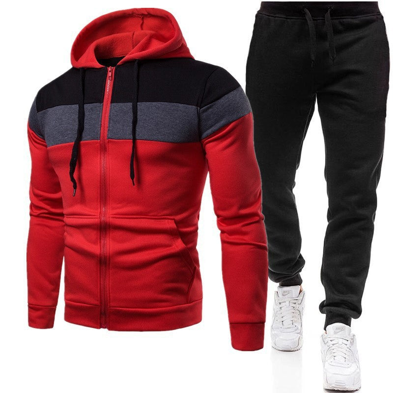Men's Sporty Leisure Suit with Stylish Design Lisslune