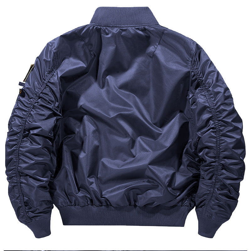 Men's Biker Jacket In A Modern Style with Functional Pockets Lisslune