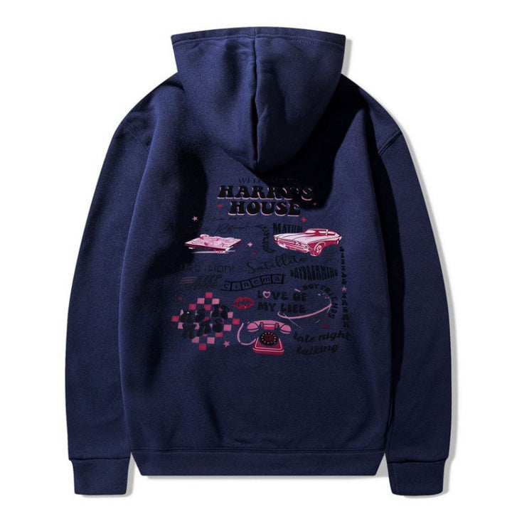 Women's Hooded Sweatshirt with Unique Graphic Design Lisslune