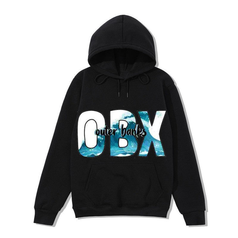 Women's hoodie with maritime graphic design Lisslune