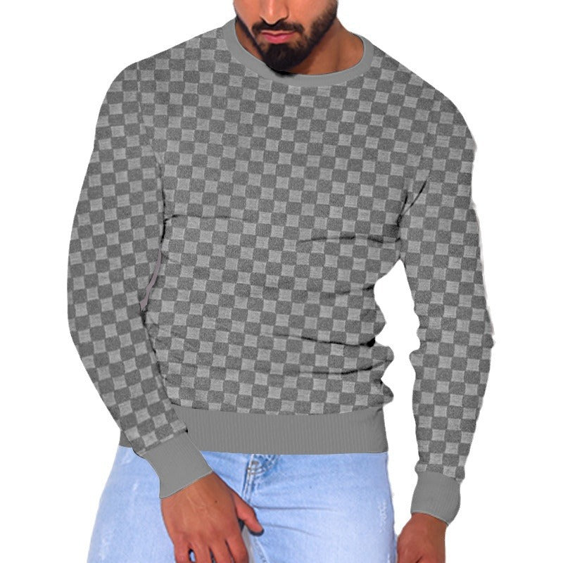 Men's stylish textured sweater Lisslune