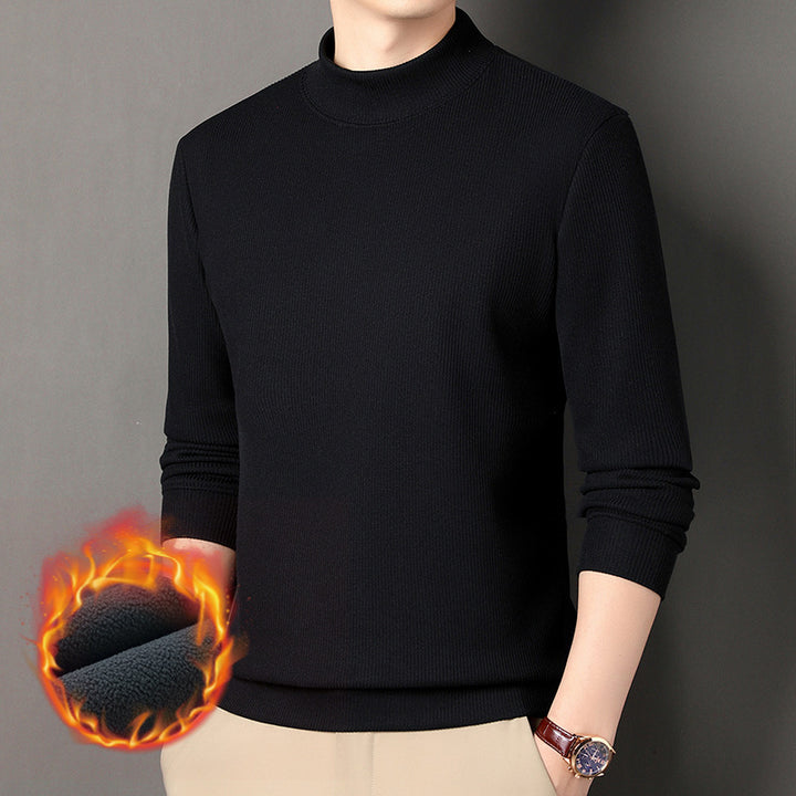 Men's turtleneck sweater made of high-quality knit Lisslune