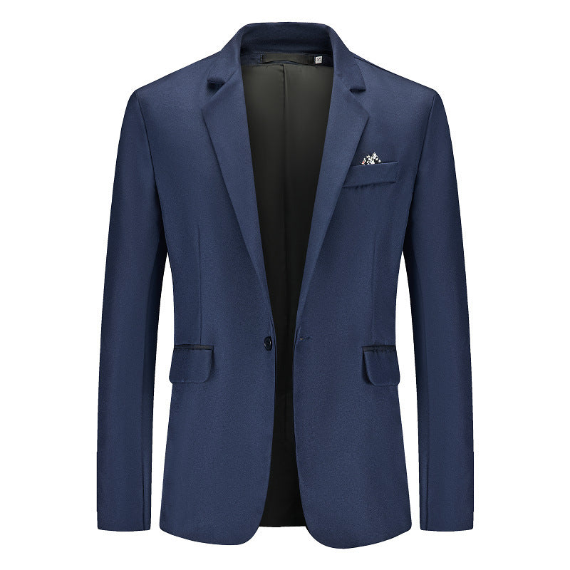 Men's elegant blazer with structured design and fine details Lisslune