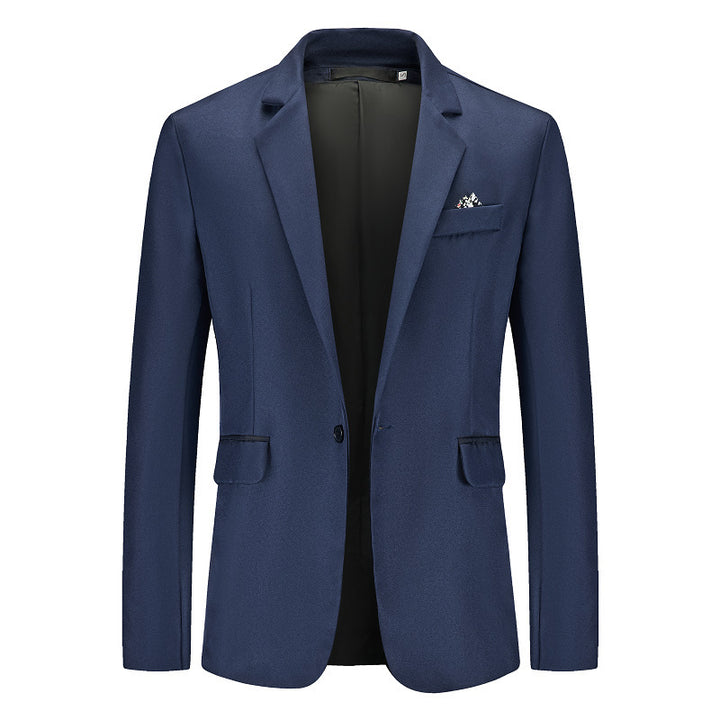 Men's elegant blazer with structured design and fine details Lisslune