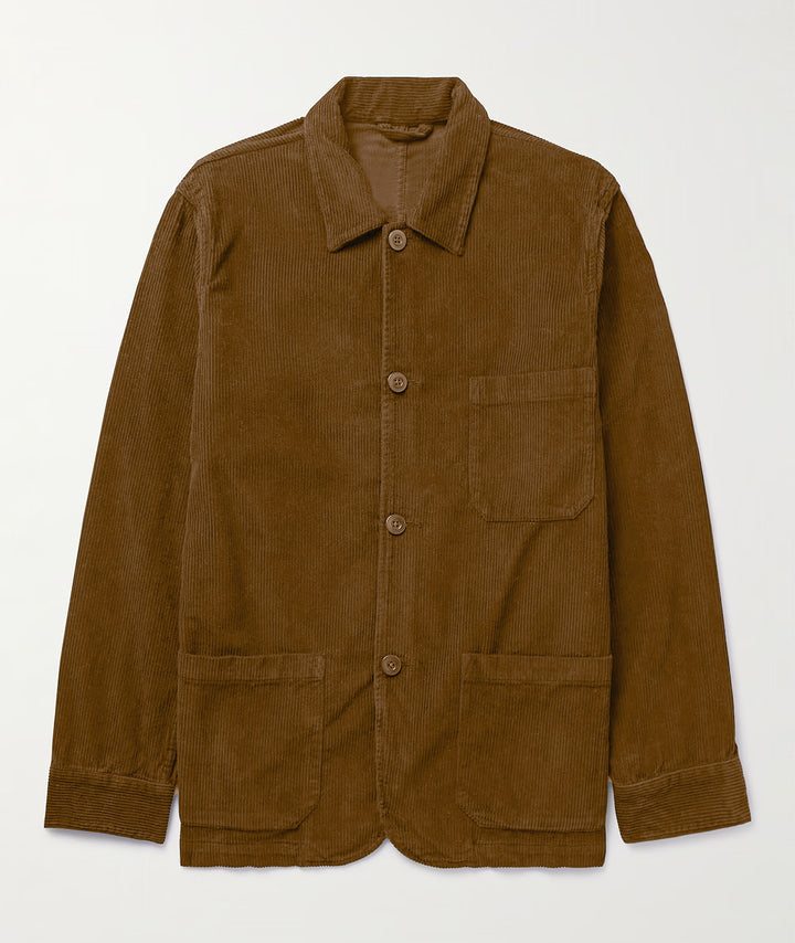 Men's casual cord jacket with practical pockets Lisslune