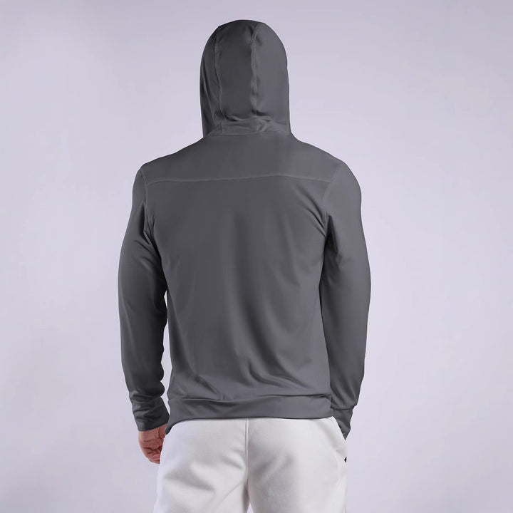 Men's Breathable Training Top with Innovative Hood and Moisture-Regulating Material Lisslune
