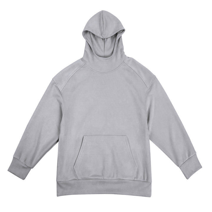 Men's casual hoodie with high collar and practical kangaroo pocket Lisslune
